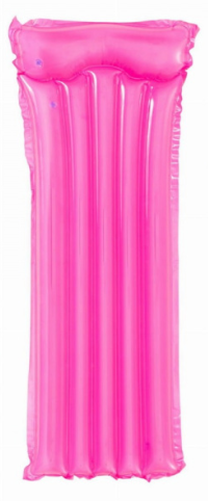 Pripučiamas paplūdimio čiužinys Bestway Colorful, rožinis, 183 cm x 76 cm