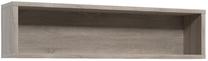 Sieninė lentyna Gala Meble Montana W1, šviesus ąžuolas, 130 cm x 25 cm x 32 cm