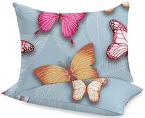 Pagalvės užvalkalas Rustilė Rainbow 3337, pilka/įvairių spalvų, 50 cm x 70 cm