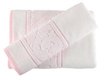 Vonios rankšluosčių rinkinys Foutastic Sultan, baltas, 140 cm x 70 cm, 2 vnt.