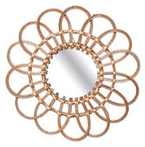 Veidrodis OTE Deko, kabinamas, 46 cm x 46 cm, medžio