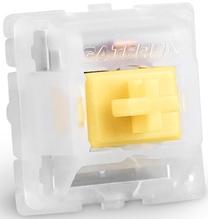 Klaviatūros dangtelis Sharkoon Gateron Pro Yellow Switch Set 35pcs, geltona