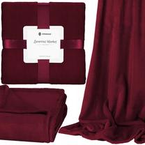 Pledas Springos Luxurious Blanket HA7203, bordo, 150 cm x 200 cm