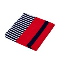 Paplūdimio rankšluostis Domoletti, mėlynas/rožinis, 150 cm x 70 cm