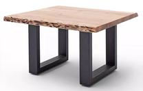 Kavos staliukas MC Akcent Cartagena, antracito/medžio, 75 cm x 75 cm x 45 cm