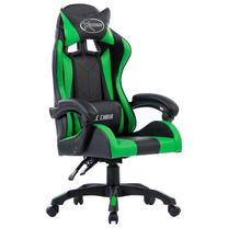 Žaidimų kėdė VLX Racing 287979, 64 x 65 x 111.5 - 119 cm, juoda/žalia