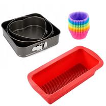 Kepimo formų rinkinys Baking Tin Set, įvairių spalvų, 22 cm x 21 cm