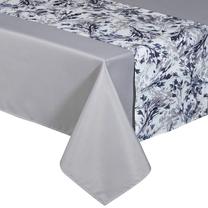 Staltiesės ir stalo takelio rinkinys stačiakampė Anita, blyški pilka, 140 x 260 cm