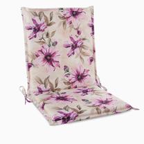 Lauko kėdės pagalvėlė Garden, kreminė/rožinė, 90 x 45 cm