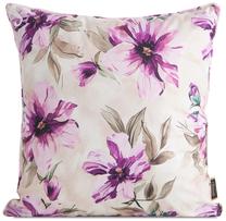 Dekoratyvinės pagalvėlės užvalkalas Garden, balta/žalia/rožinė, 45 cm x 45 cm