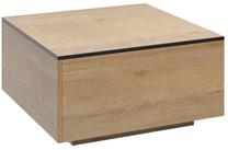 Kavos staliukas Gala Meble Frida ST, ąžuolo, 80 cm x 80 cm x 42.6 cm