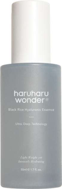 Veido esencija HaruHaru Black Rice Hyaluronic Acid, 50 ml