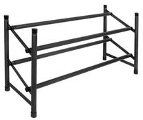 Batų lentyna, juoda, 22 cm x 115 cm x 35.5 cm