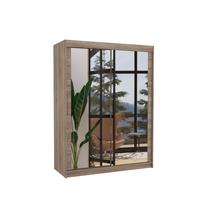 Spinta ADRK Permo, triufelių, 150 cm x 58 cm x 200 cm, su veidrodžiu