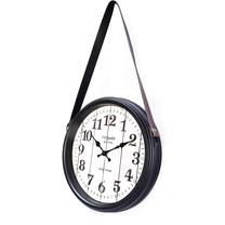 Sieninis kvarcinis laikrodis Platinet Strip, balta/juoda, 30 cm x 30 cm, 30 cm