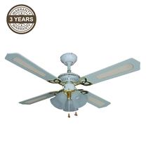 Lubinis ventiliatorius su lempa Domoletti Retro NS42-WP-R4C3BEA, 60 W, 3 vnt.