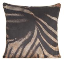 Dekoratyvinės pagalvėlės užvalkalas Eva Minge 11A, ruda/juoda, 60 cm x 60 cm