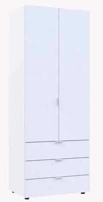 Spinta MN Gelar 2MFC, balta, 49.5 cm x 77.5 cm x 203.4 cm