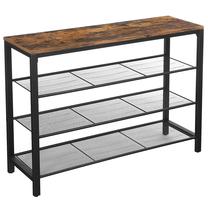 Batų lentyna Songmics, ruda/juoda, 30 cm x 100 cm x 72 cm