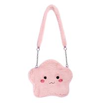 Krepšys per petį Fancy Star, rožinė, 27 cm x 5 cm x 27 cm