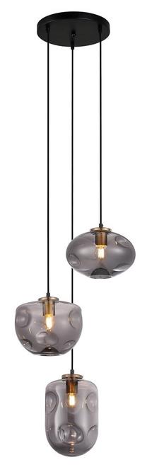 Šviestuvas kabinamas Italux Hatella PND-112038-3A, E27, 3 x 40 W