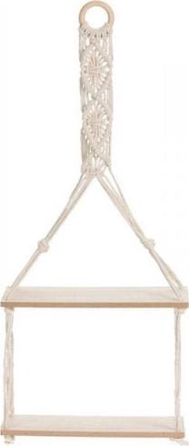 Sieninė lentyna, rusva/smėlio, 30 cm x 10.5 cm x 65 cm