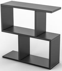 Žurnalinis staliukas Kalune Design Life, antracito, 20 cm x 60 cm x 60 cm