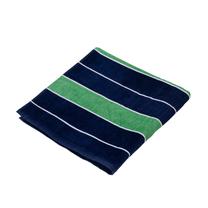 Paplūdimio rankšluostis Domoletti, mėlynas/žalias, 150 cm x 70 cm