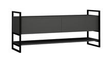 TV staliukas Kalune Design Metola, tamsiai pilka, 39 cm x 130 cm x 58 cm