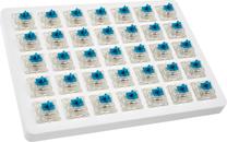 Jungiklis Keychron Cherry MX RGB Blue Switch Set 35-Pack, skaidri/mėlyna/balta