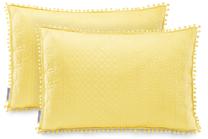 Pagalvės užvalkalas AmeliaHome Meadore 59246, geltona, 50 cm x 70 cm, 2 vnt.