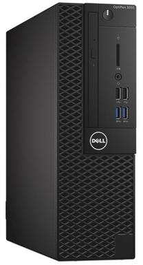 Stacionarus kompiuteris Dell OptiPlex 3050 SFF RM32836, atnaujintas Intel® Core™ i3-7100, 512 GB, DDR4 32 GB, SSD 512 GB, Intel HD Graphics 630 Dynamic, Windows 10 Pro
