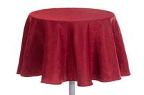 Staltiesė apvali 4Living Alisa, raudona, 178 x 178 cm