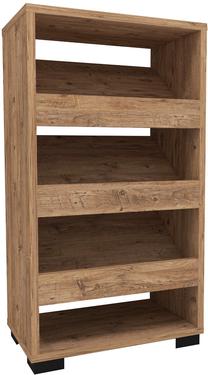 Batų lentyna Kalune Design Nasem, pušies, 45 cm x 27.4 cm x 81.6 cm