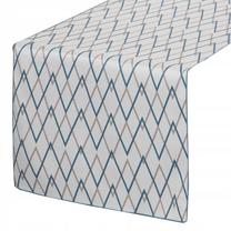 Stalo takelis stačiakampė Ines 1, smėlio/turkio, 40 x 140 cm