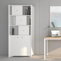 Lentyna Kalune Design STK-CAB-A001364, balta, 44 cm x 81.3 cm x 186.4 cm