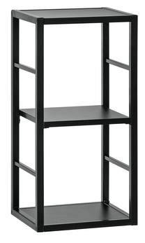 Pastatoma lentyna ASM Switch RM4, juoda, 30 cm x 25 cm x 60 cm