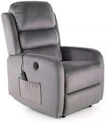 Masažinė kėdė Pegaz M Bluvel 14, pilka, 88 cm x 64 cm x 102 cm