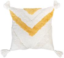 Dekoratyvinė pagalvėlė Ava, balta/geltona, 45 cm x 45 cm