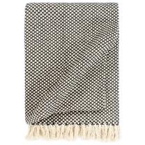 Pledas VLX Throw Cotton, antracito, 160 cm x 210 cm