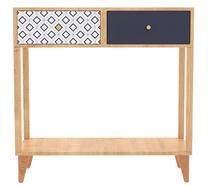 Konsolinis staliukas Kalune Design Colores, įvairių spalvų, 35 cm x 90 cm x 89.8 cm