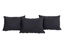 Dekoratyvinė pagalvėlė Malcolm Carbo Indiana Solar, juoda, 40 cm x 60 cm, 3 vnt.