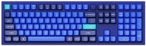 Klaviatūra Keychron Q6 Navy Blue Hot Swap Q6 Navy Blue Hot Swap Gateron G Pro Red, EN, mėlyna