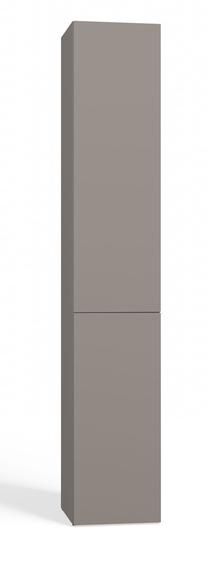 Vonios spintelė su skalbinių krepšiu Nel IV, smėlio, 30 cm x 31 cm x 174 cm