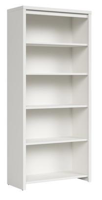 Pastatoma lentyna Kaspian S128-REG/90-BI, balta, 40.5 cm x 90 cm x 200.5 cm