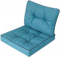 Lauko baldų pagalvių rinkinys Hobbygarden Emma R3 EMTNIE7, mėlyna, 70 x 70 cm