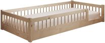 Vaikiška lova viengulė ADRK Dori, pušies, 90 x 200 cm, be patalynės dėžės, su čiužiniu