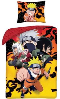 Vaikiškas patalynės užvalkalų komplektas Naruto, įvairių spalvų, 140 x 200 cm