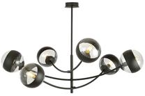 Sietynas lubų Emibig Hunter 6, E14, 6 x 10 W