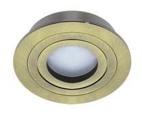 Šviestuvas lubų CristalRecord Helium, GU10, žalvario